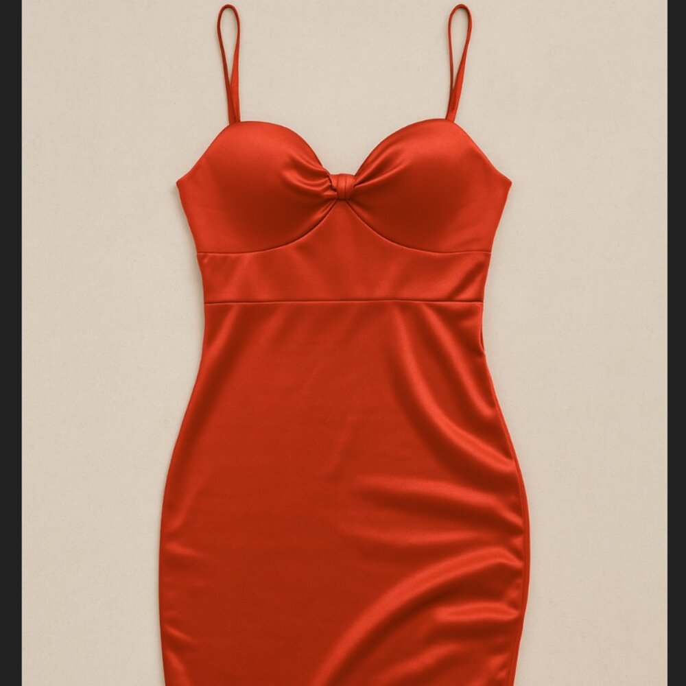NWOT Madden NYC red bodycon mini dress